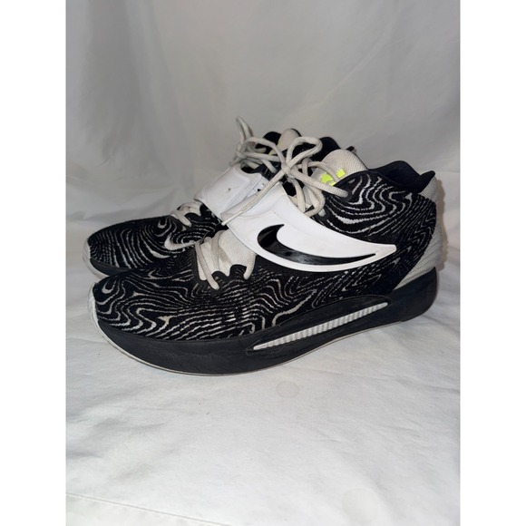 Nike KD 14‎ TB DA7850-001 Mens Sneakers 14 Black White Volt Basketball Shoes